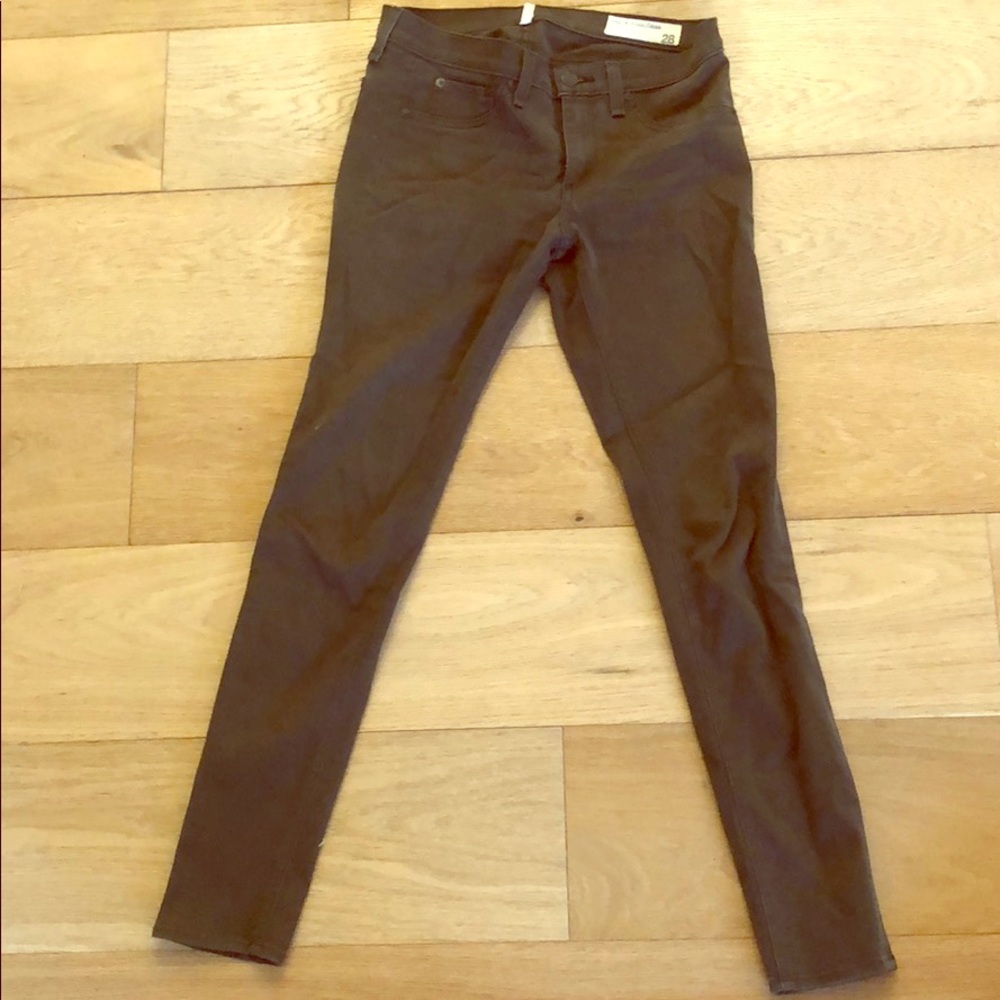 rag & bone olive skinny jeans